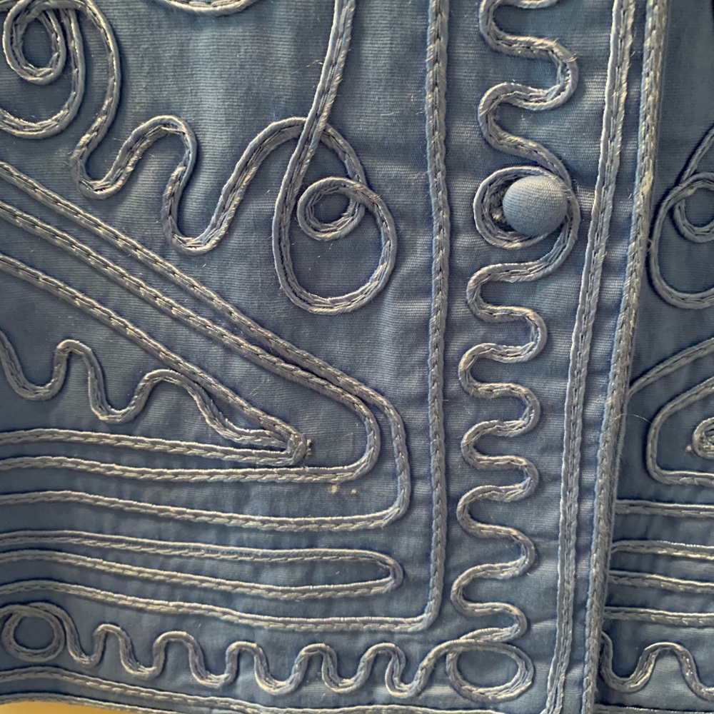 2nd $ Stitched, Covered Button, Jacket. - image 3